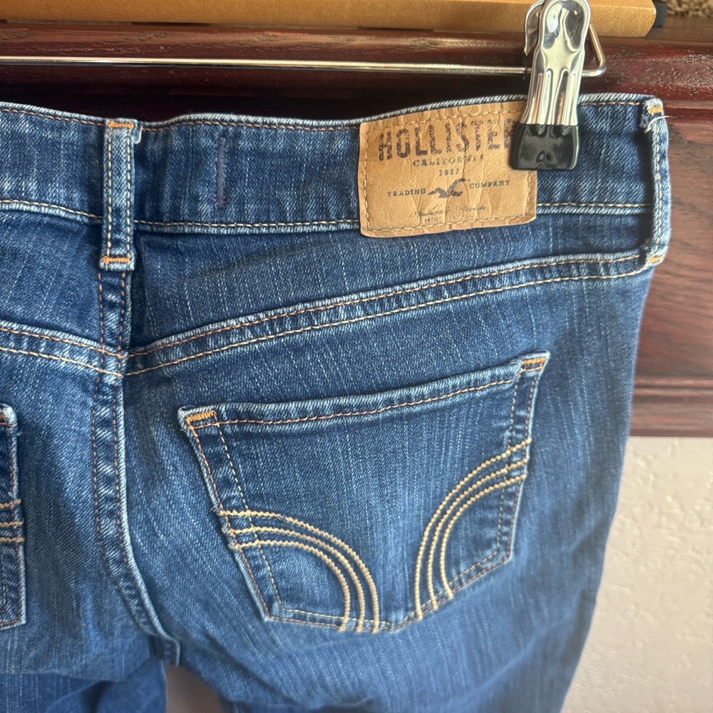 Hollister Women's Size 5S 26W X 31L Medium Wash Skinny Jeans Casual Denim Pants - Picture 3 of 5